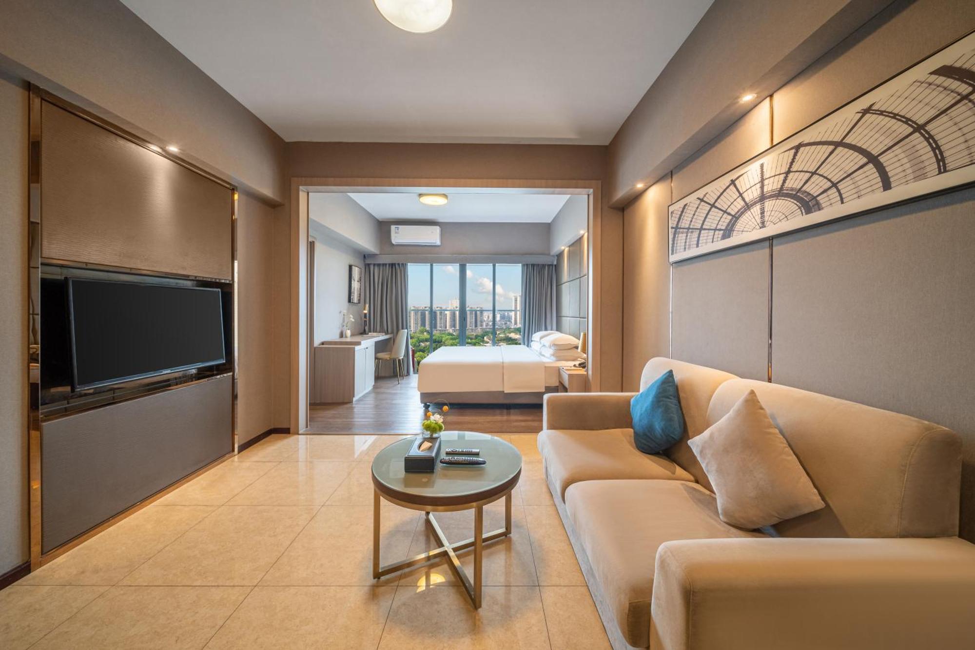 Foshan Poltton International Serviced Apartment-Canton Fair Free Shuttle Bus מראה חיצוני תמונה