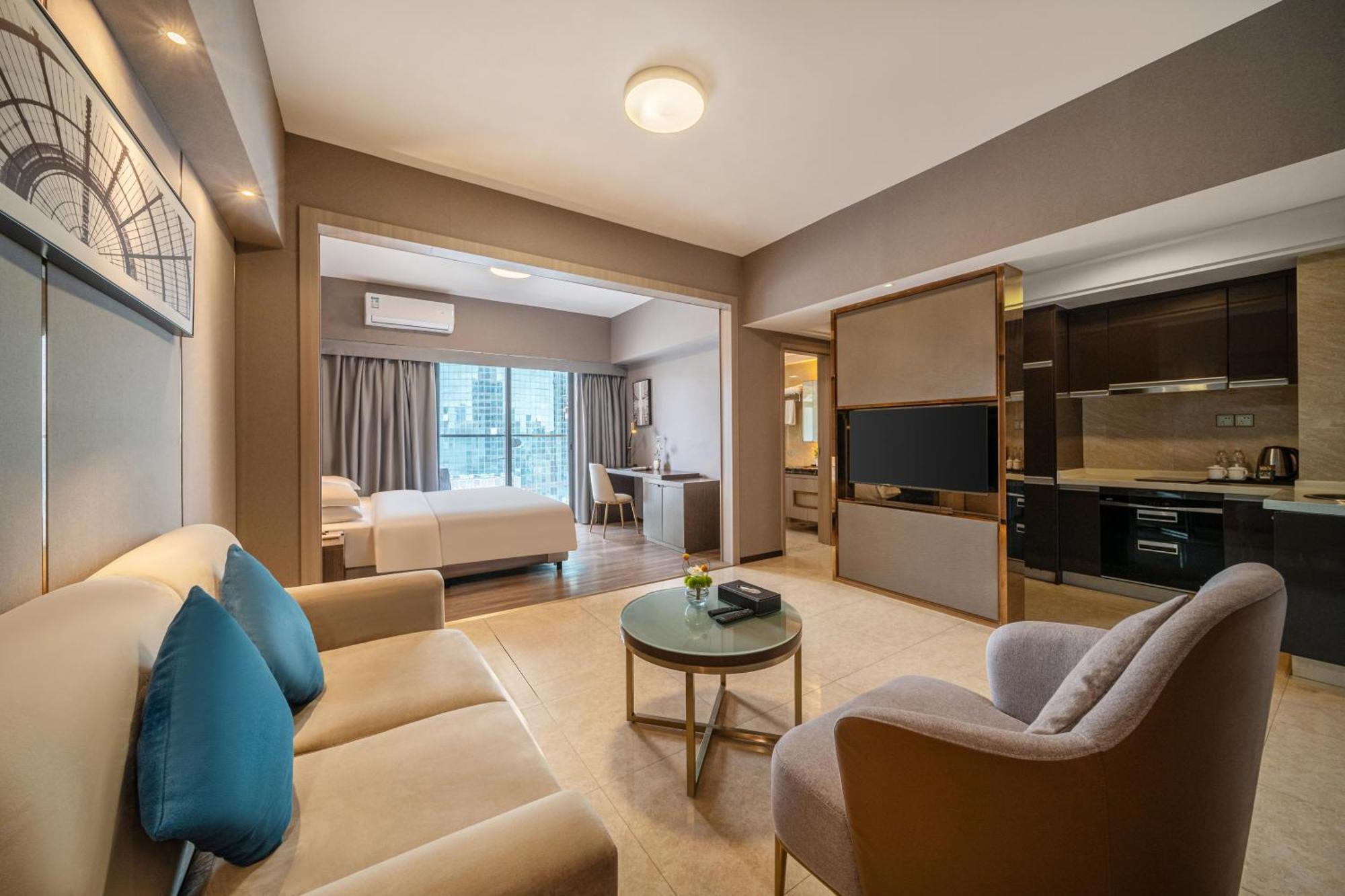 Foshan Poltton International Serviced Apartment-Canton Fair Free Shuttle Bus מראה חיצוני תמונה